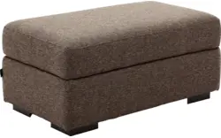 Goossens voetenbank lucca bruin stof - 8192539-469-01