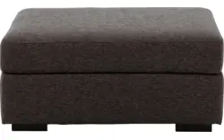 Goossens voetenbank lucca bruin stof - 8192539-470-01