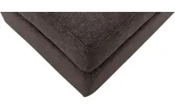 Goossens voetenbank lucca bruin stof - 8192539-470-01