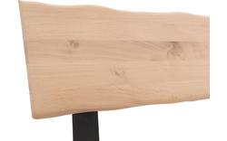 Goossens bedframe slade onbewerkt eiken - 8194072-01