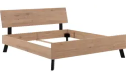 Goossens bedframe mud wit eiken - 8194089-04