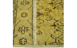 Goossens eco tapijt lancet geel wol - 8194359-01
