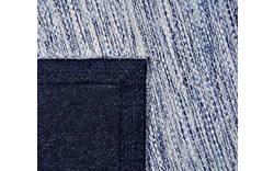 Goossens basic tapijt tealo blauw katoen - 8194387-01