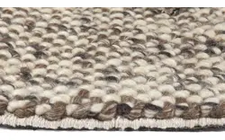 Goossens eco tapijt assisa bruin wol - 8194392-01