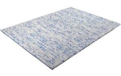 Goossens eco tapijt mene blauw wol - 8194398-02