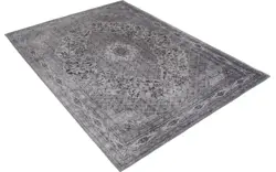 Goossens basic tapijt canto zwart katoen - 8194424-01