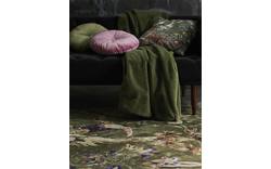 Essenza sprei quilt furry groen stof - 8195052-02