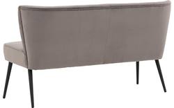 Goossens eetbank rob grijs stof - 8195349-02