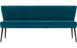 Goossens eetbank rob blauw stof - 8195354-02