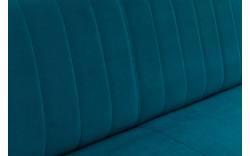 Goossens eetbank rob blauw stof - 8195354-02