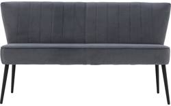 Goossens eetbank rob blauw stof - 8195355-02