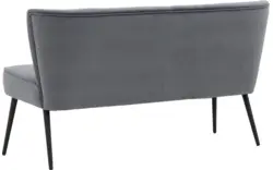 Goossens eetbank rob blauw stof - 8195355-02