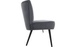 Goossens eetbank rob blauw stof - 8195355-02