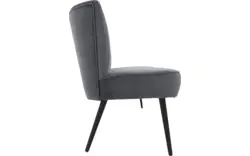 Goossens eetbank rob blauw stof - 8195355-02