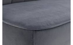 Goossens eetbank rob blauw stof - 8195355-02