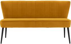 Goossens eetbank rob geel stof - 8195921-02
