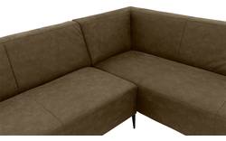 Goossens hoeksalon key west groen micro leer - 8195954-393-01