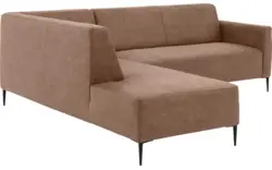 Goossens hoeksalon key west bruin micro leer - 8195954-395-gespiegeld-01