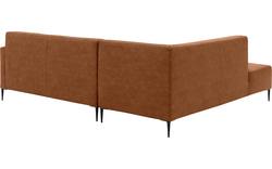 Goossens hoeksalon key west bruin micro leer - 8195954-399-gespiegeld-01