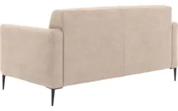 Goossens zitbank key west beige micro leer - 8195957-403-01