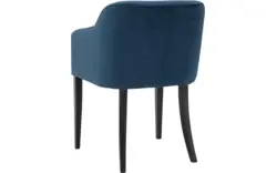 Goossens eetkamerstoel peda blauw stof - 8195972-02