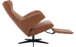 Goossens excellent relaxstoel avec bruin leer - 8196116-02