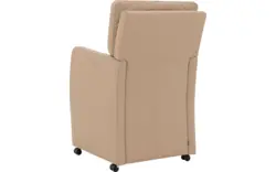 Goossens eetkamerstoel leen wit leer - 8196141-02