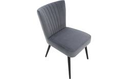 Goossens eetkamerstoel rob blauw stof - 8196227-01