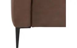 Goossens hoeksalon key west bruin micro leer - 8196254-01