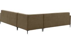 Goossens hoeksalon key west groen micro leer - 8196254-393-01