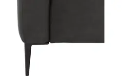 Goossens hoeksalon key west grijs micro leer - 8196254-400-01
