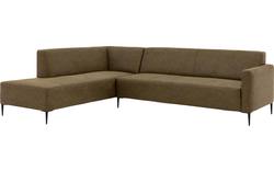 Goossens hoeksalon key west groen micro leer - 8196255-02