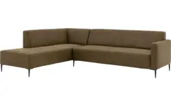 Goossens hoeksalon key west groen micro leer - 8196255-01