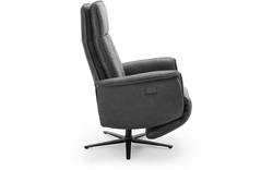 Goossens relaxstoel odyssey grijs micro leer - 8196279-09