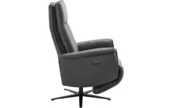 Goossens relaxstoel odyssey grijs micro leer - 8196279-09