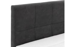 Goossens boxspring compleet forma contra compleet grijs micro leer - 8200350-2