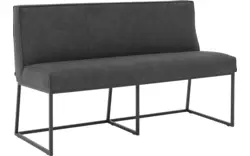 Goossens excellent eetbank tom grijs micro leer - 8200373-01