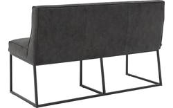 Goossens excellent eetbank tom grijs micro leer - 8200373-01