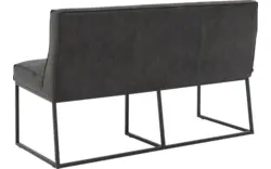 Goossens excellent eetbank tom grijs micro leer - 8200373-01