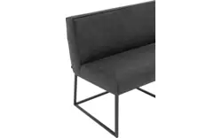 Goossens excellent eetbank tom grijs micro leer - 8200373-01