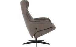 Goossens excellent relaxstoel avec grijs leer - 8200440-02