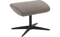 Goossens voetenbank avec grijs leer - 8200441-01