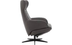 Goossens excellent relaxstoel avec grijs leer - 8200442-02