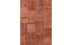 Goossens eco tapijt lancet oranje wol - 8201392-01