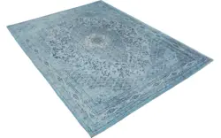 Goossens basic tapijt canto blauw katoen - 8201551-01