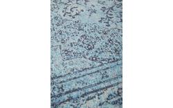 Goossens basic tapijt canto blauw katoen - 8201551-01