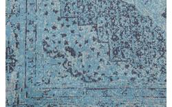 Goossens basic tapijt canto blauw katoen - 8201551-01