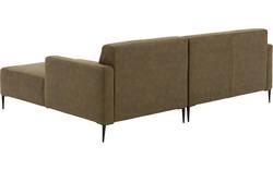 Goossens loungebank key west groen micro leer - 8201624-1