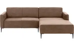 Goossens loungebank key west bruin micro leer - 8201624-394-01