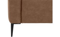 Goossens loungebank key west bruin micro leer - 8201624-395-01